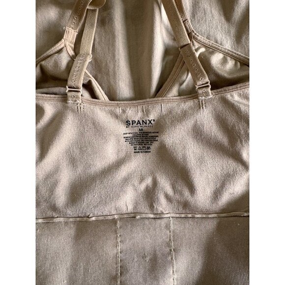 Spanx By Sara Blakely S Mini Dress Slip Underwire Beige Slimming Tummy Shapewear - Picture 5 of 6